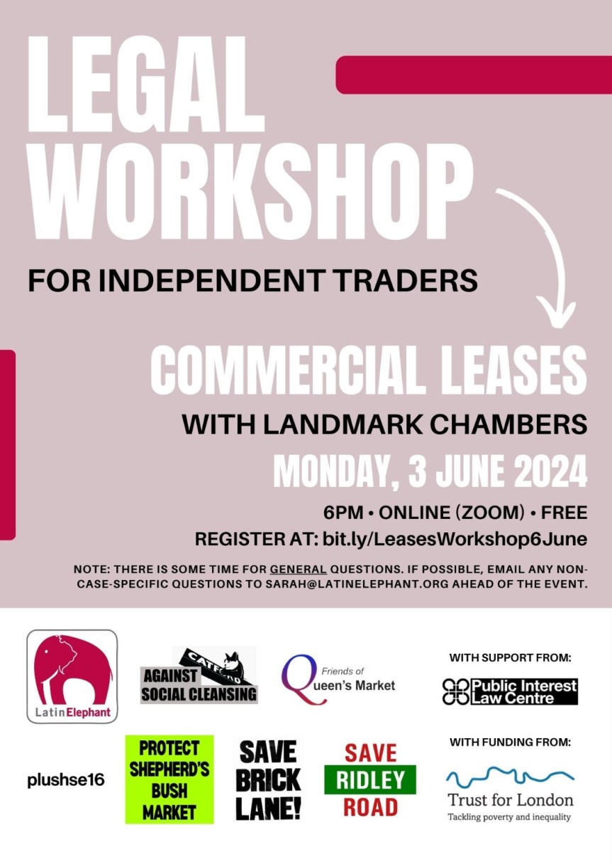 Online Legal Workshop for independent&nbsp;traders