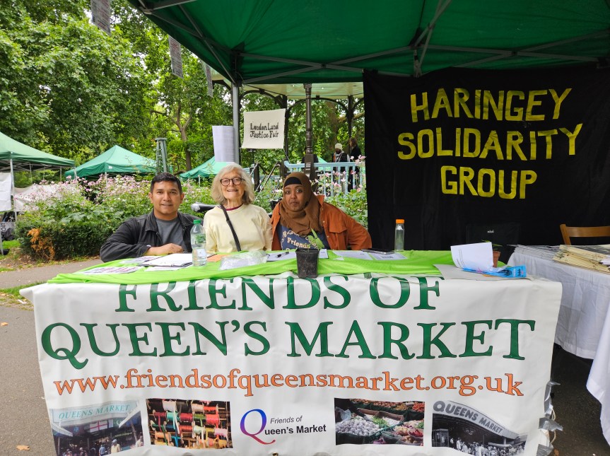 Friends of Queen’s Market invited to speak at the London Land Justice&nbsp;Fair